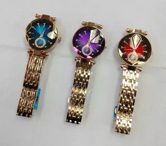 💖✨  ساعة نسائية فاخرة  + إسوارة هدية مجانية