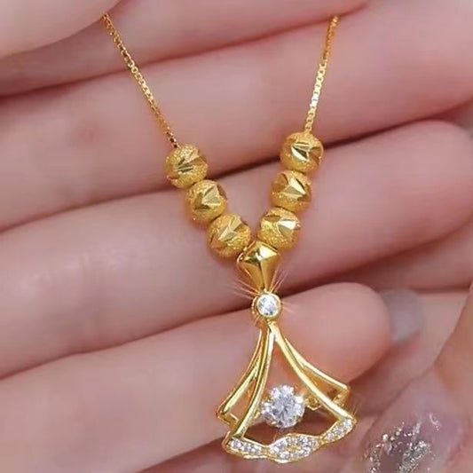 القلادة الإيطالية النسائية الرّاقية + علبة فخمة