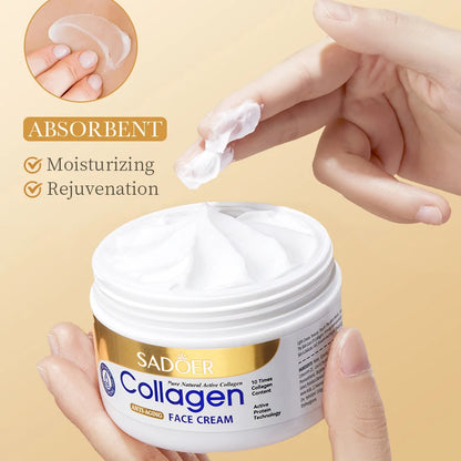 ✨ مجموعة العناية بالبشرة بالكولاجين لتفتيح وشد البشرة