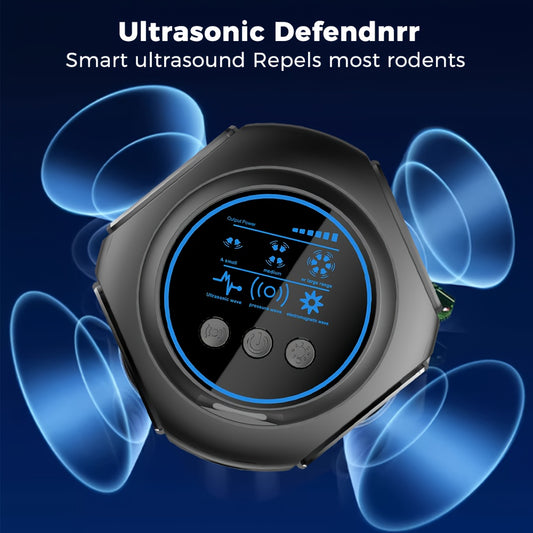 🚫 جهاز طارد الحشرات والقوارض بالموجات فوق الصوتية